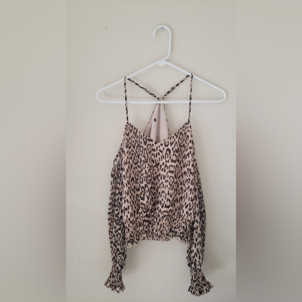 Cheetah blouse